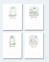 **PREORDER** 2024 Lighthouses of New England Desktop Calendar