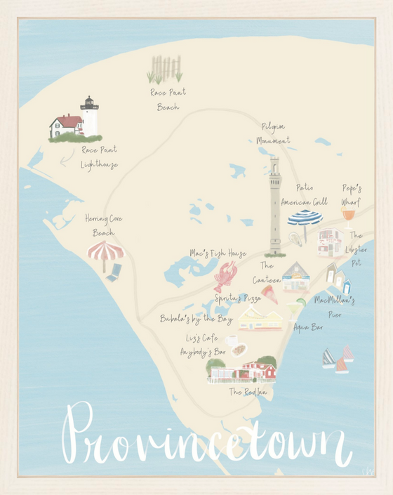 Provincetown Map Print