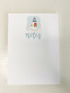 Brant Point Lighthouse Christmas Notepad