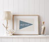 East Coast Pennant Print