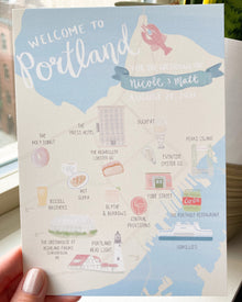  Semi Custom Map Illustration - Now Booking for November!
