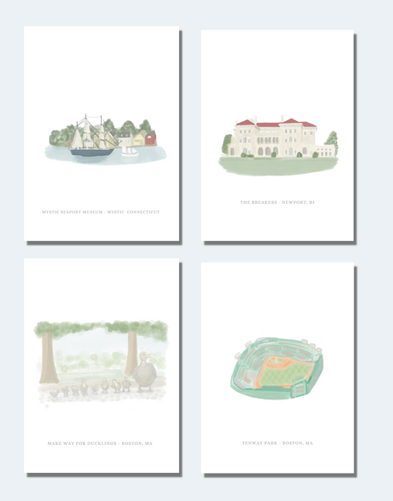 ** PREORDER** 2024 Hello From New England Desktop Calendar