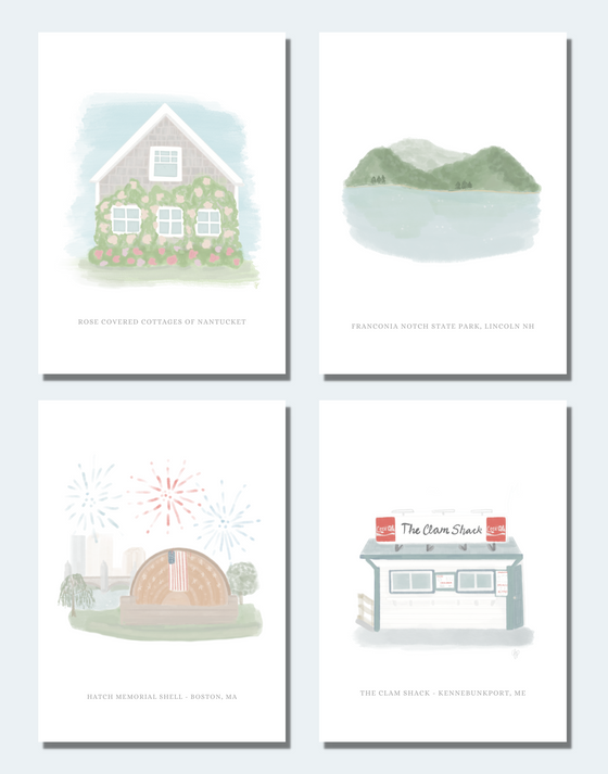 ** PREORDER** 2024 Hello From New England Desktop Calendar