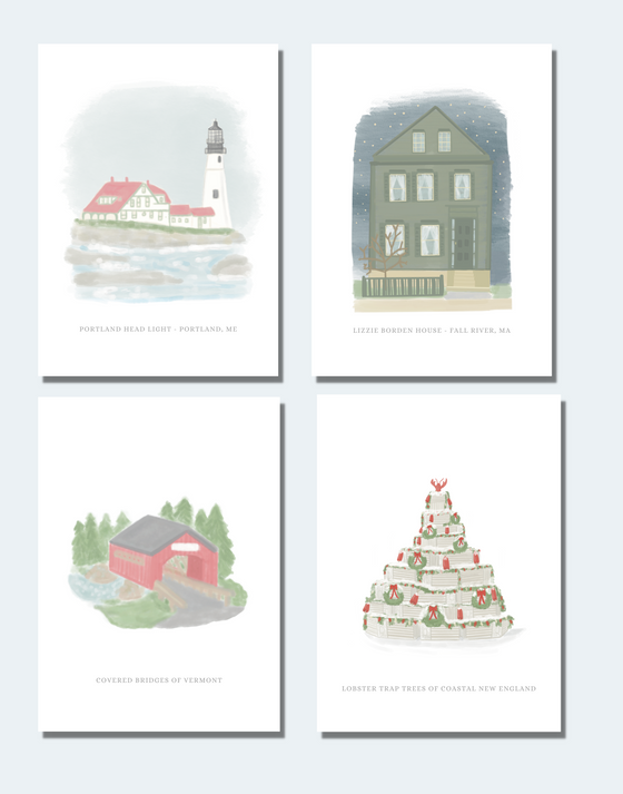 ** PREORDER** 2024 Hello From New England Desktop Calendar