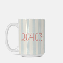  Add Your Own Zip Code | Boardwalk Stripe Mug