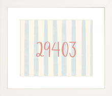  Add Your Own Zip Code | Boardwalk Stripe Print