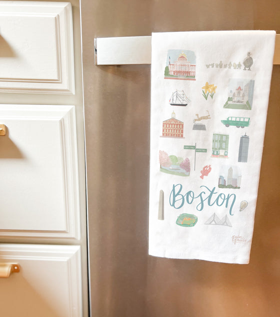 Boston Tea Towel