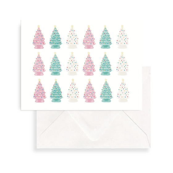 Ceramic Tree Greeting Card - Shine Bright Collection