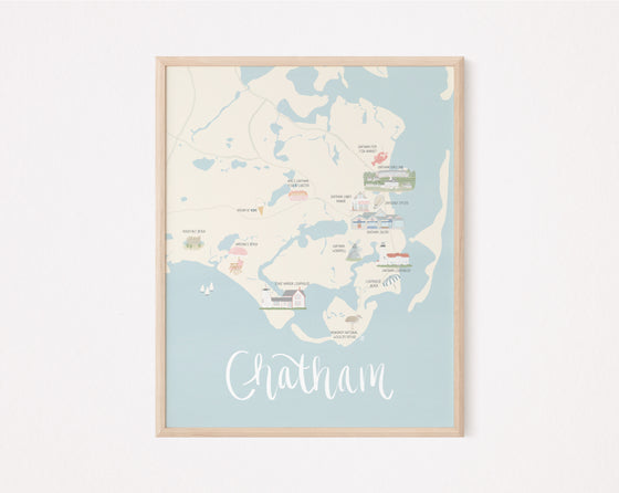 Chatham Map Print