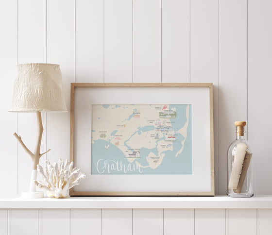 Chatham Map Print