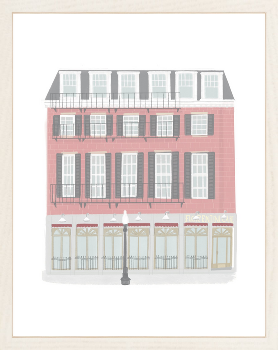 Florentine Cafe Print