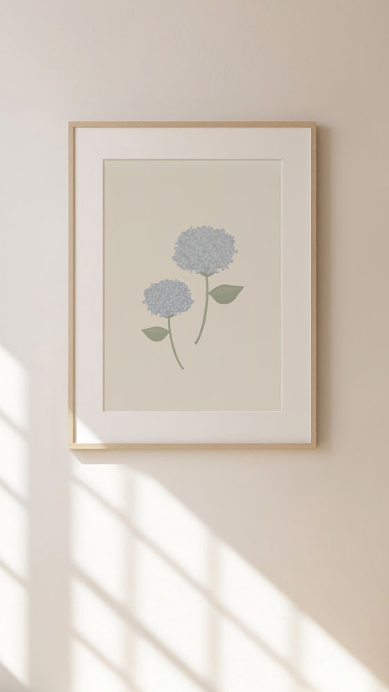 Hydrangea Print