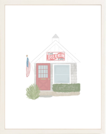  Rockport Ice Cream Store Print