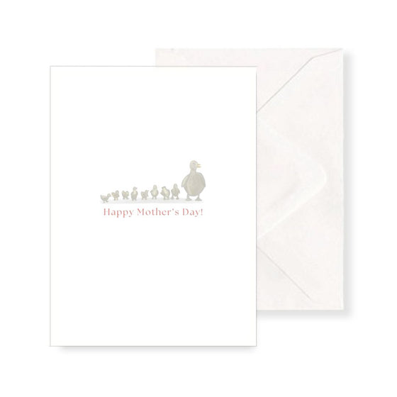Make Way For Ducklings  - Mother's Day Greeting Card