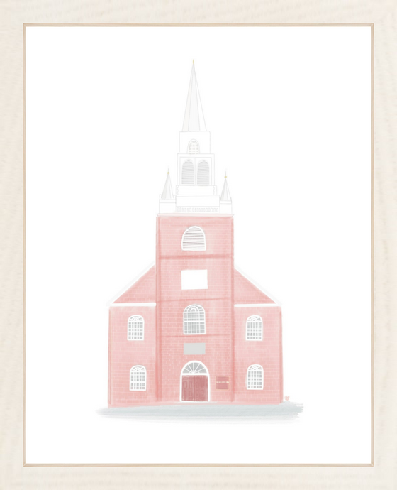 Old North Church Print