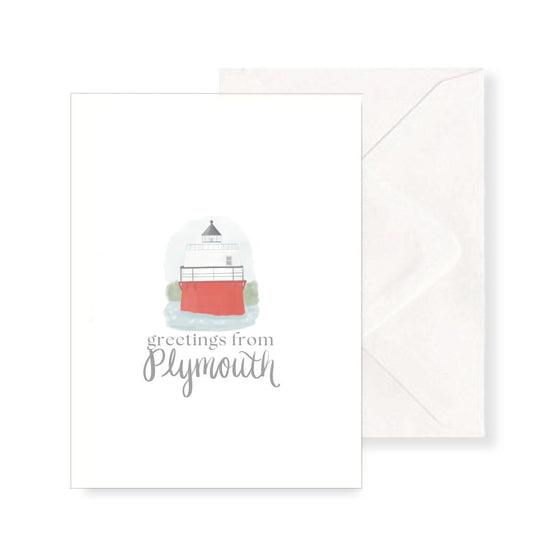 Plymouth Greeting Card