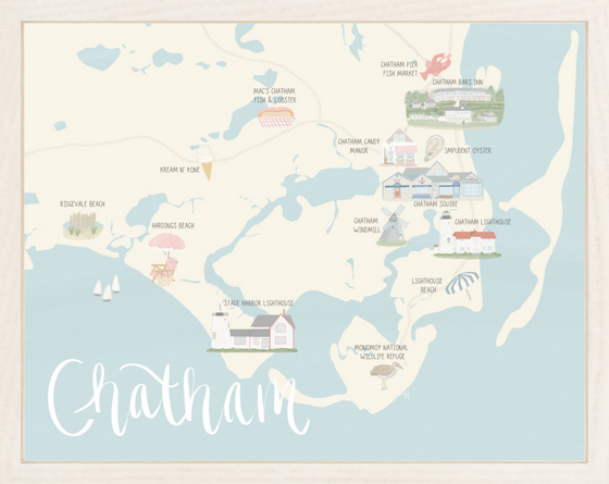 Chatham Map Print