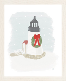  Brant Point Lighthouse Christmas Print