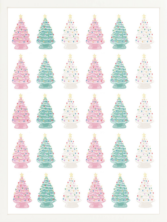 Ceramic Tree Print