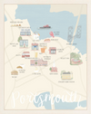 Portsmouth, NH Map Print