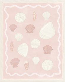  Strawberry Seashells Print