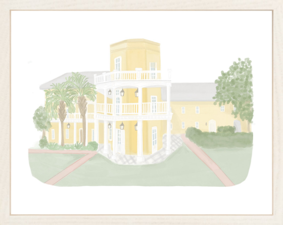 William Aiken House Print