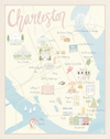 Charleston Map Print
