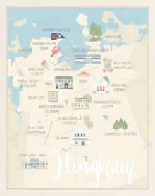  Hingham Map Print