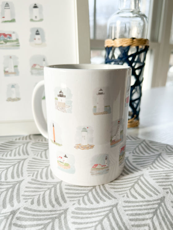 Lighthouses of New England Mug