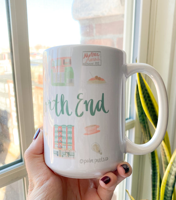 North End Landmark Mug