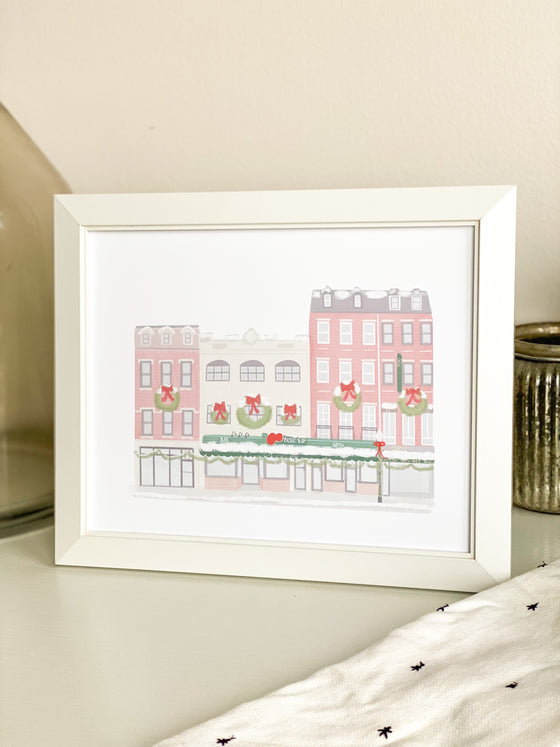 Christmastime in the City Print