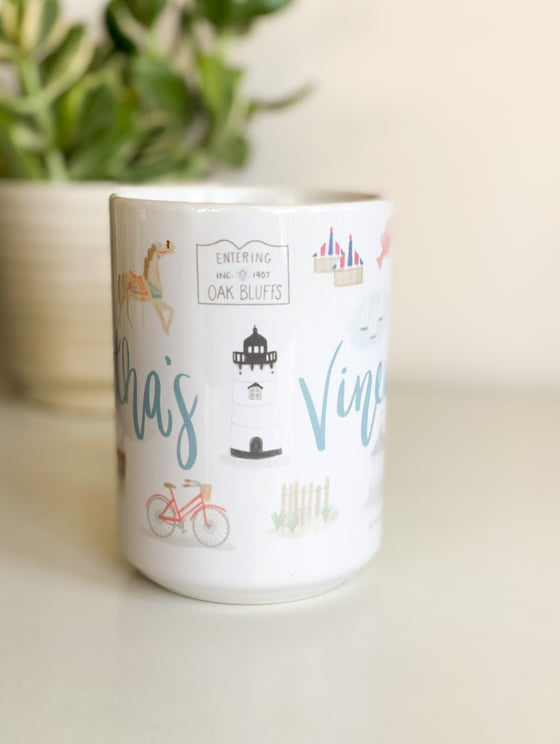 Martha's Vineyard Landmark Mug