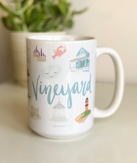Martha's Vineyard Landmark Mug