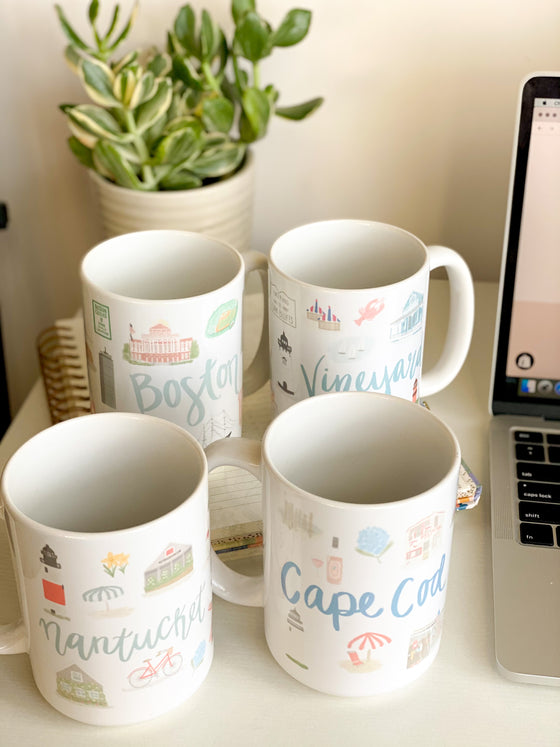 Martha's Vineyard Landmark Mug