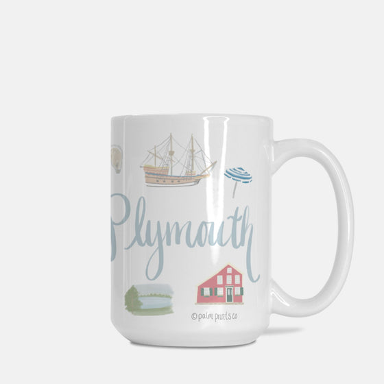 Plymouth Landmark Mug
