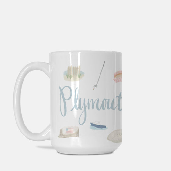 Plymouth Landmark Mug