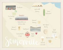  Somerville Map Print