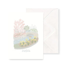  Cherry Blossoms on the Esplanade Greeting Card
