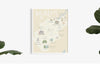 Milton Map Print