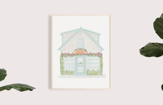 Scituate Cafe Print