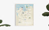 Hingham Map Print
