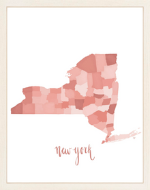  New York State Print