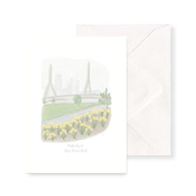 Daffodils in Paul Revere Park Greeting Card