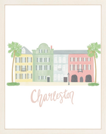  Rainbow Row Print