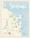 Scituate Map Print