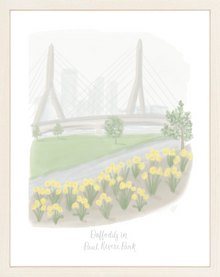  Daffodils in Paul Revere Park Print