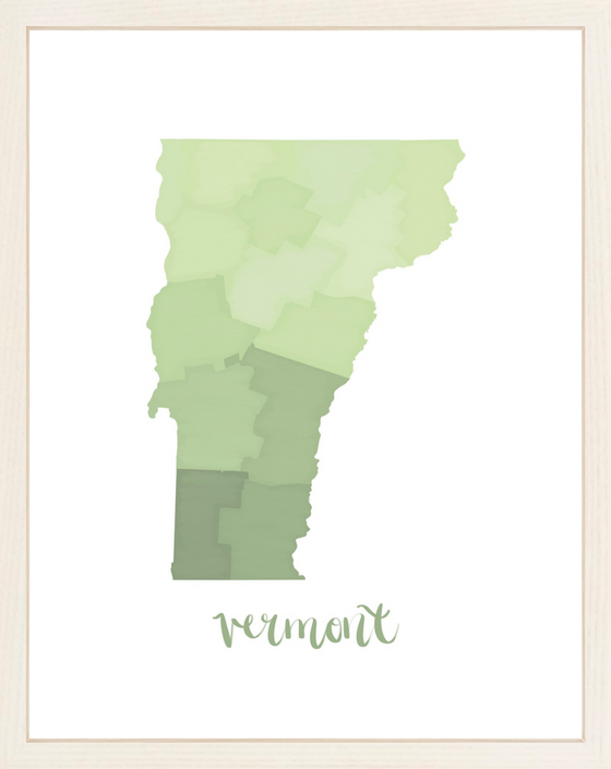 State of Vermont Print